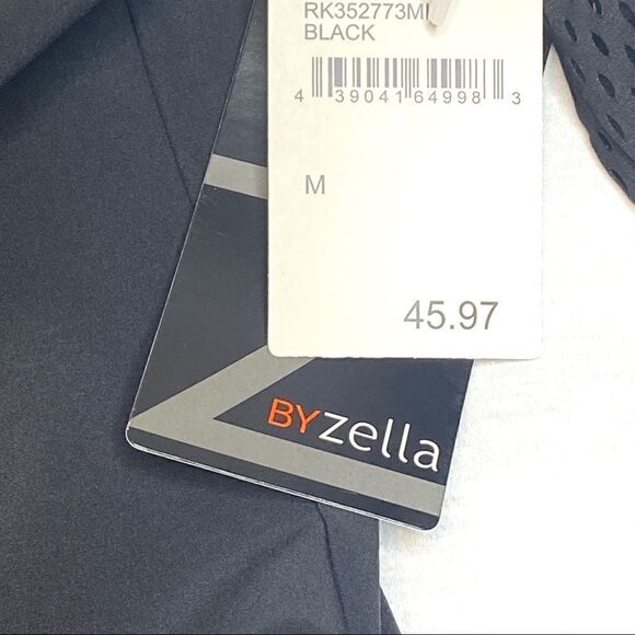 Zella NWT black lightweight full zip jacket with mesh sleeves size M - Picture 11 of 15